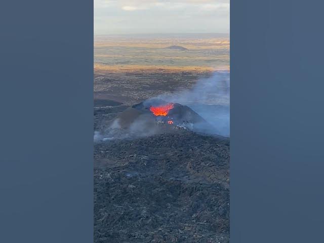 Video thumbnail for Litli Hrutur volcano 02.08.2023 Iceland