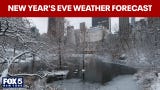 Video thumbnail for NYC weather forecast for New Year's Eve