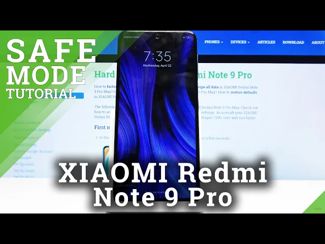 Video thumbnail for How to Enter Safe Mode in XIAOMI Redmi Note 9 Pro – Disable Third-party Apps
