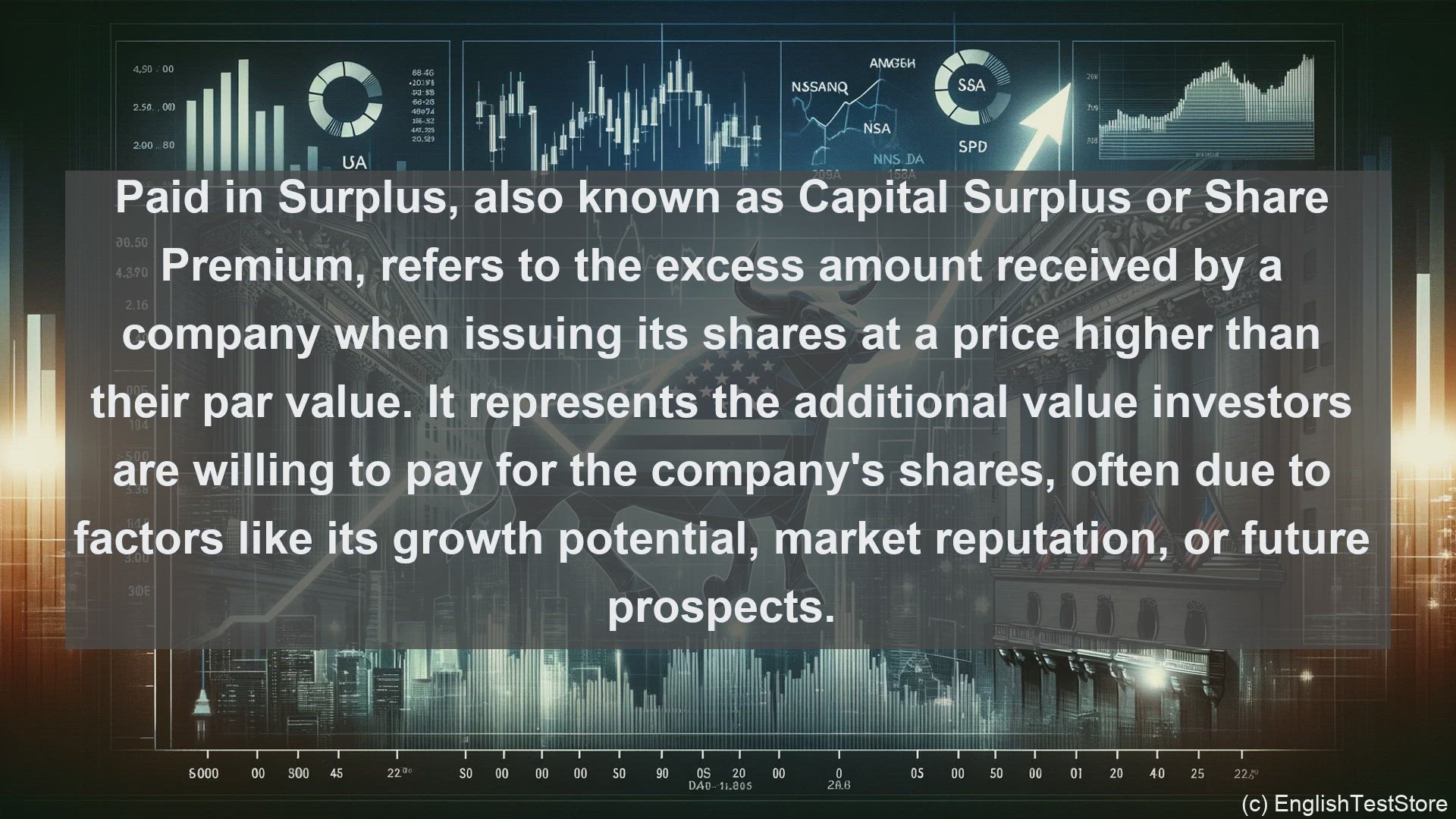 'Video thumbnail for Paid in surplus in economics and finance'