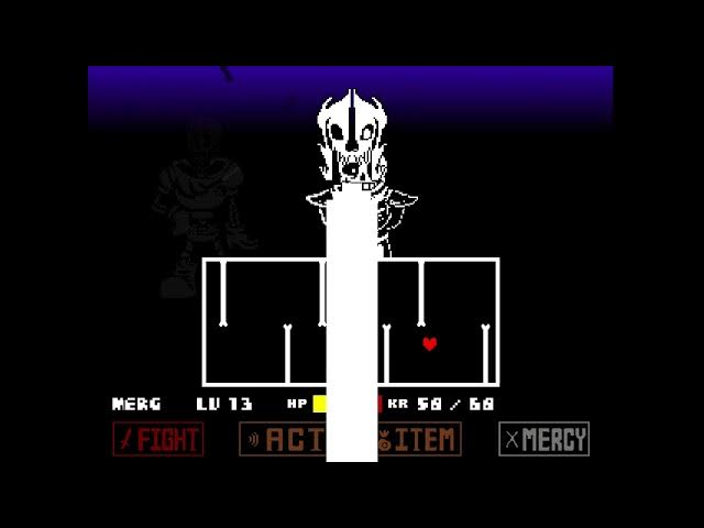 Video thumbnail for Undertale The final run: Sans fight