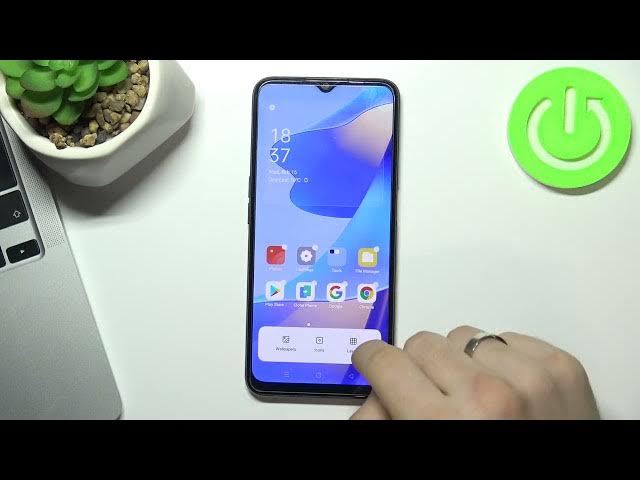 Video thumbnail for How to Use the Google Bar in Oppo A16 - Put Google Bar on Home Screene