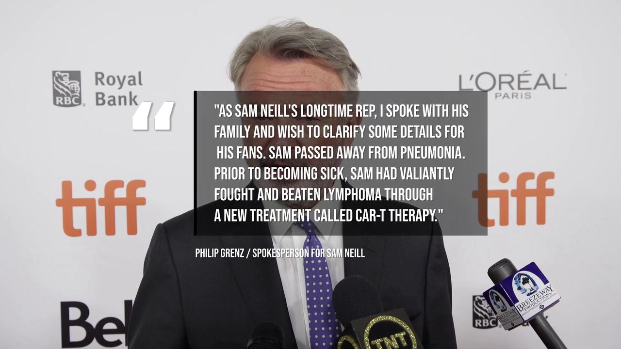 Video thumbnail for IN CASE YOU MISSED IT: Sam Neill's official cause of death revealed.