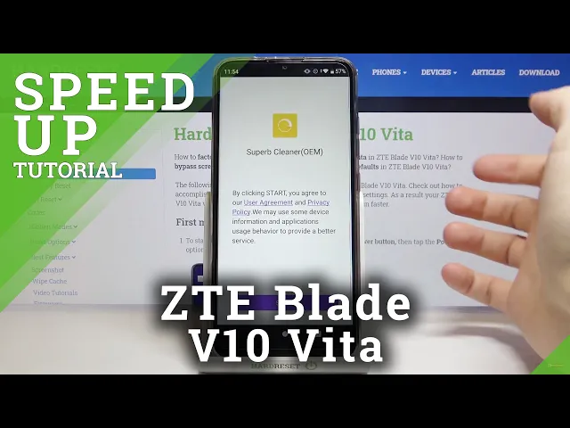 Video thumbnail for How to Speed Up ZTE Blade V10 Vita – Make Device Faster
