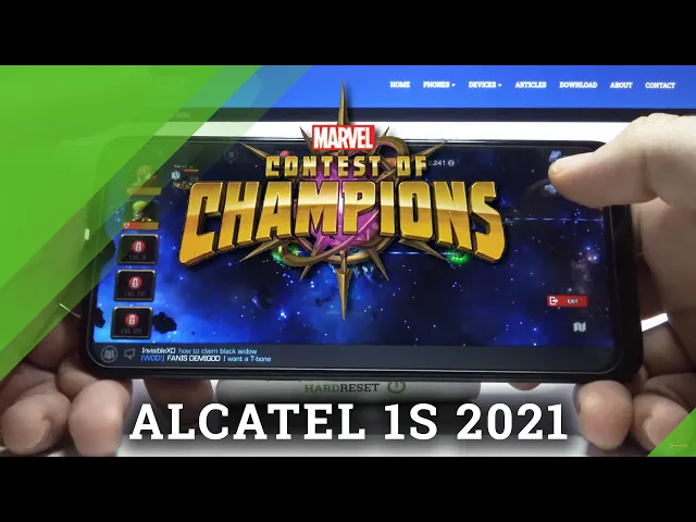 Video thumbnail for Marvel Contest of Champions on ALCATEL 1S (2021) – Letsplay
