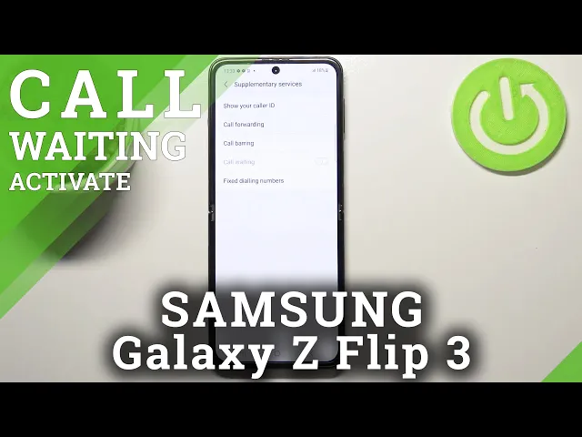 Video thumbnail for How to Enable Call Waiting in SAMSUNG Galaxy Z Flip3 5G - Activate Call Waiting