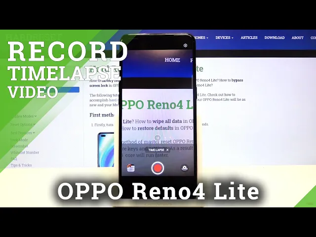 Video thumbnail for How to Record Time Lapse in OPPO Reno4 Lite – Make Videos Faster
