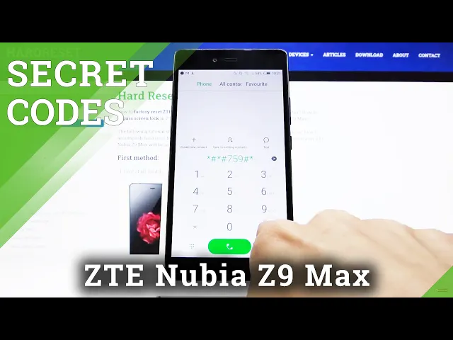Video thumbnail for CODES ZTE NUBIA Z9 Max– Hidden Menu / Testing Mode
