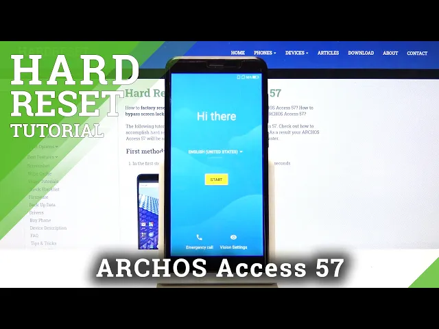 Video thumbnail for How to Hard Reset ARCHOS Access 57– Factory Reset Via Settings