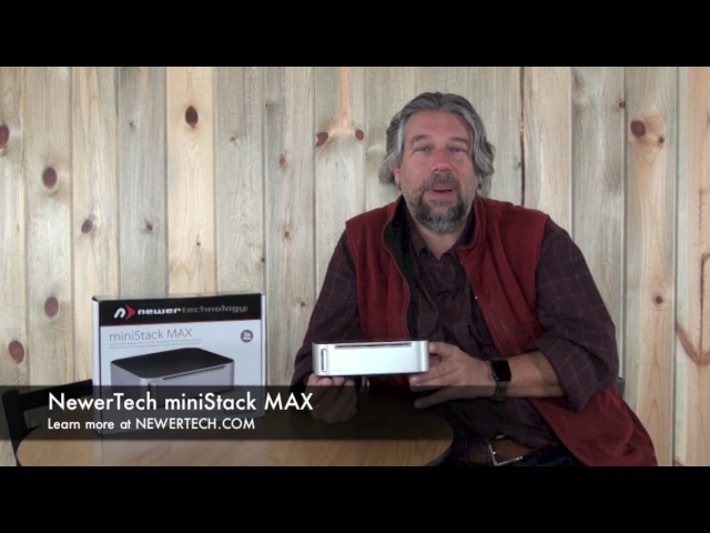 Video thumbnail for NewerTech miniStack MAX MacMini Expansion System Review