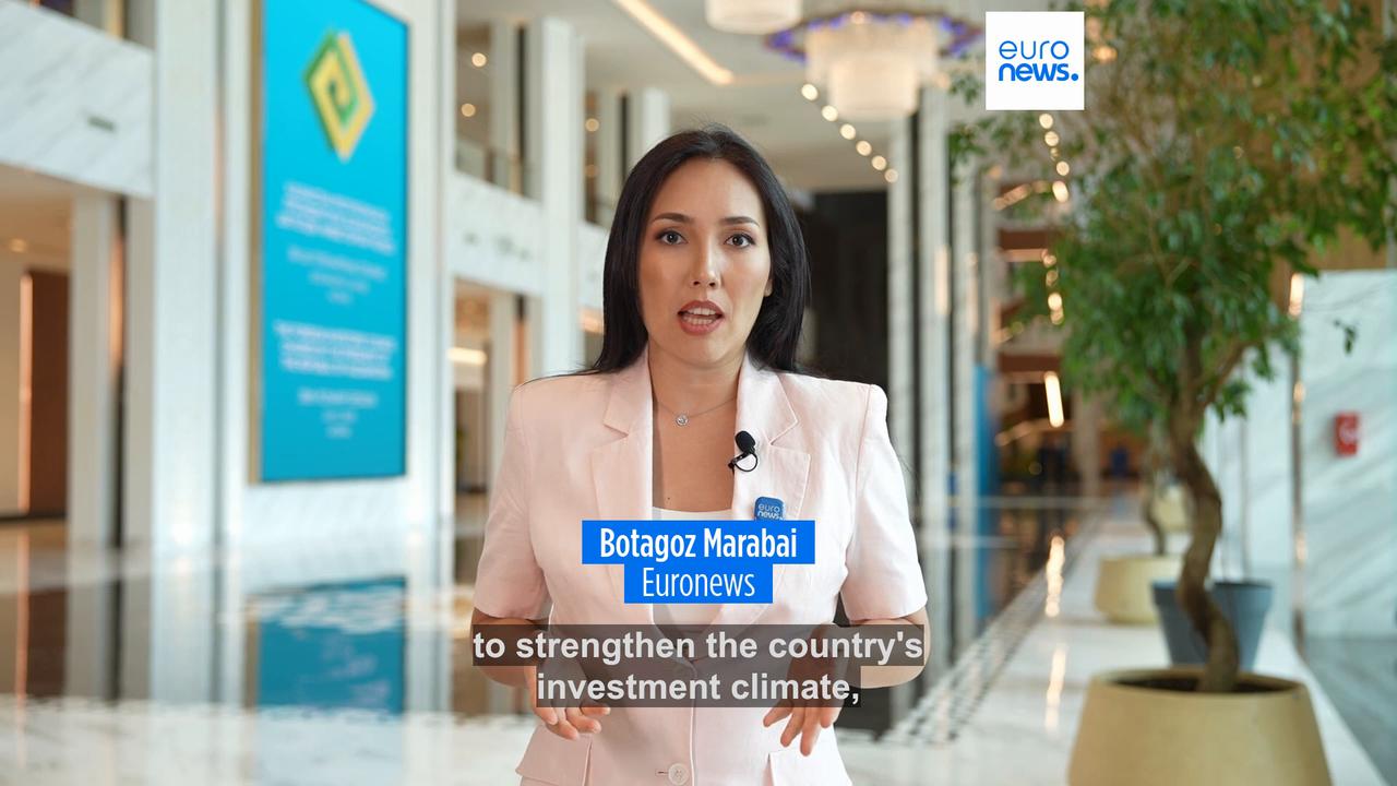 Video thumbnail for Kazakhstan bets on global tech investors for AI infrastructure as net FDI tops €130 billion
