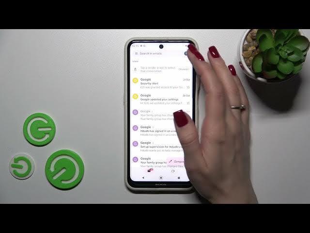 Video thumbnail for Nokia X10 - How To Logout Gmail Account