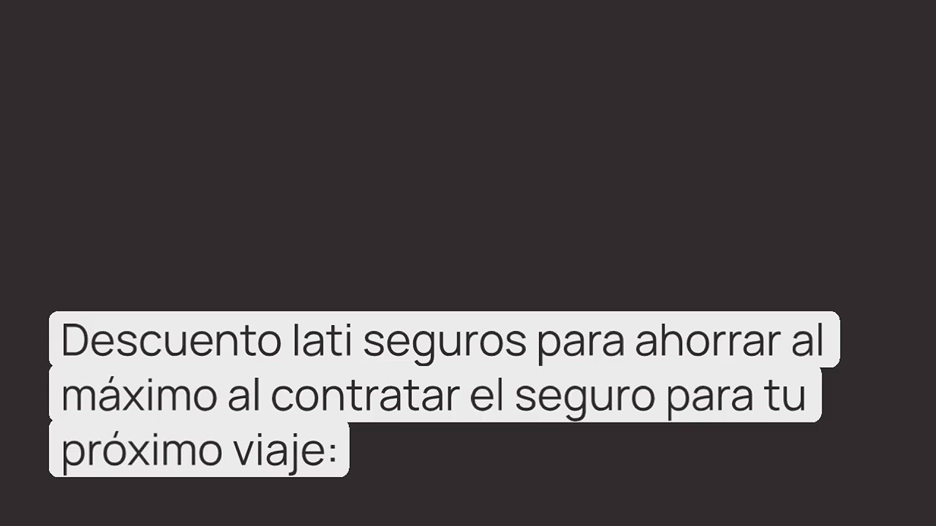 Video thumbnail for Descuento Iati Seguros 10% [Promo TRAVEL DAYS Julio 2024]