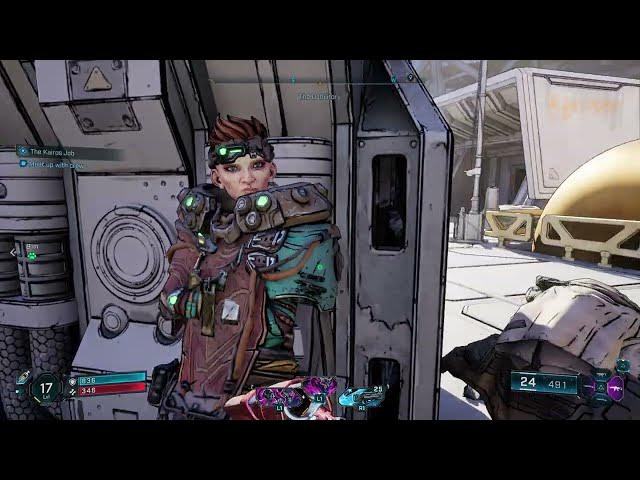 Video thumbnail for Borderlands 4 - The Kairos Job: Meet Up Wth Crew: Kill The Order Guards | Pick Up Drone Rockets 3/3
