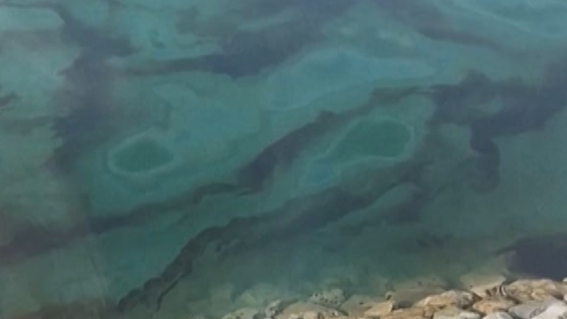 Video thumbnail for Hormuz oil spill forces closure of UAE beaches