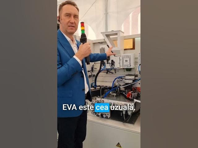 Video thumbnail for HUB on TOUR la BIFE-SIM 2025: noua mașină de aplicat cant Danibrum