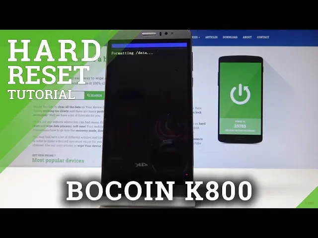Video thumbnail for Hard Reset BOCOIN K800 - Clear eMMC / Remove Password