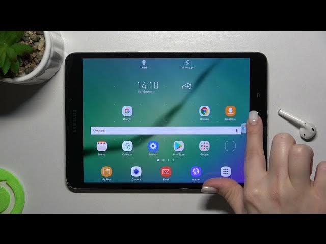 Video thumbnail for How to Create Home Screen Folders in SAMSUNG Galaxy Tab S2 - Group Applications in Folders