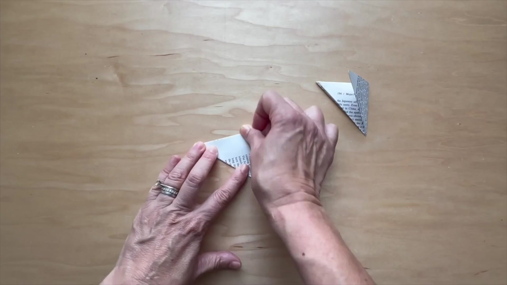 'Video thumbnail for She cuts up an old book for this GENIUS new idea!'