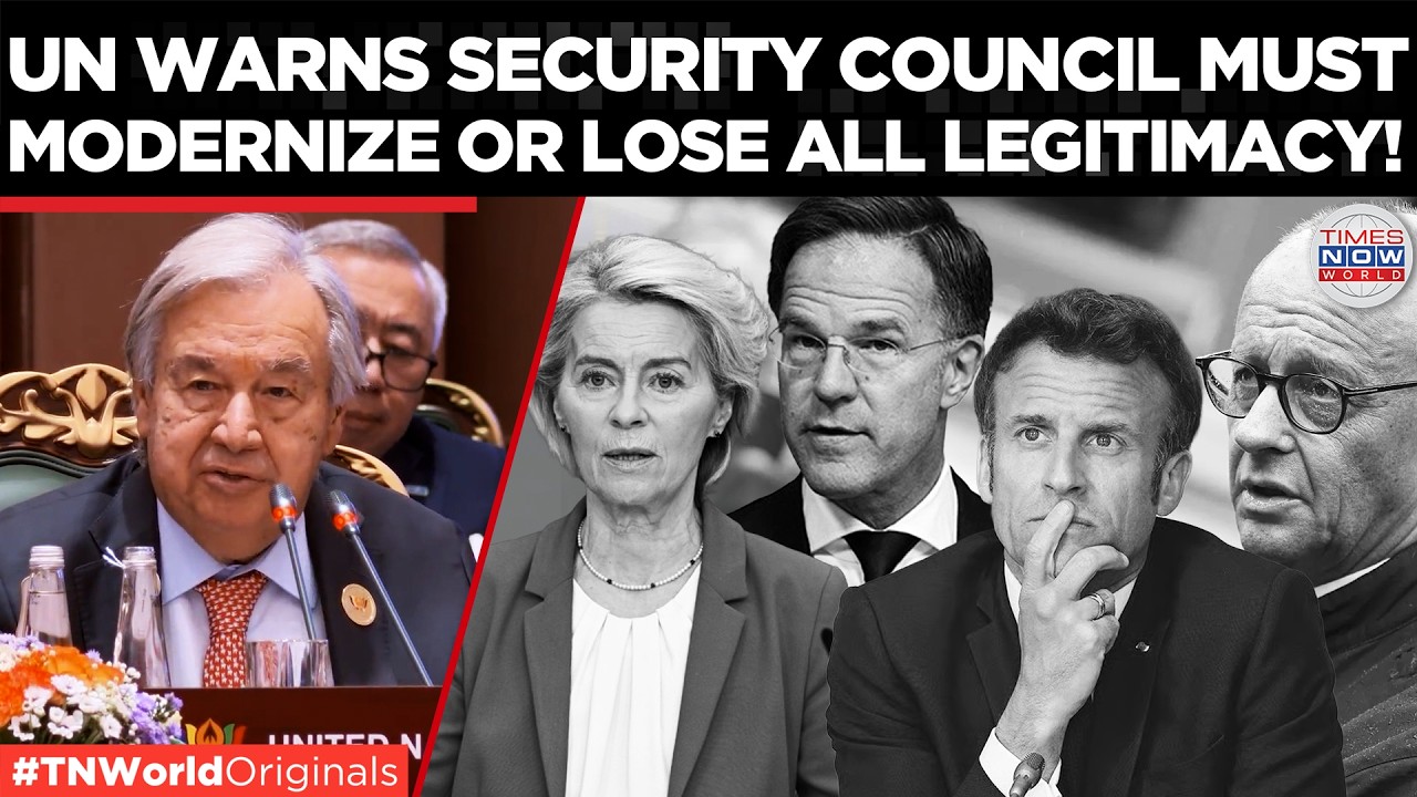 Video thumbnail for GUTERRES CHALLENGES WEST: UN Secretary-General DEMANDS Higher Developing Nation Decision Power!