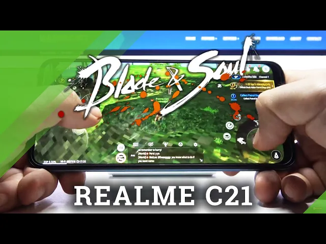 Video thumbnail for Realme C21 - Blade & Soul Revolution Settings & Gameplay