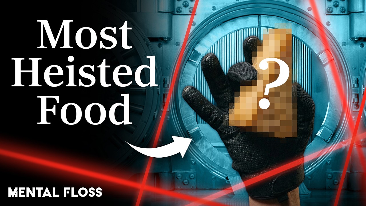 Video thumbnail for The Most Heisted Food Is... | Mental Floss