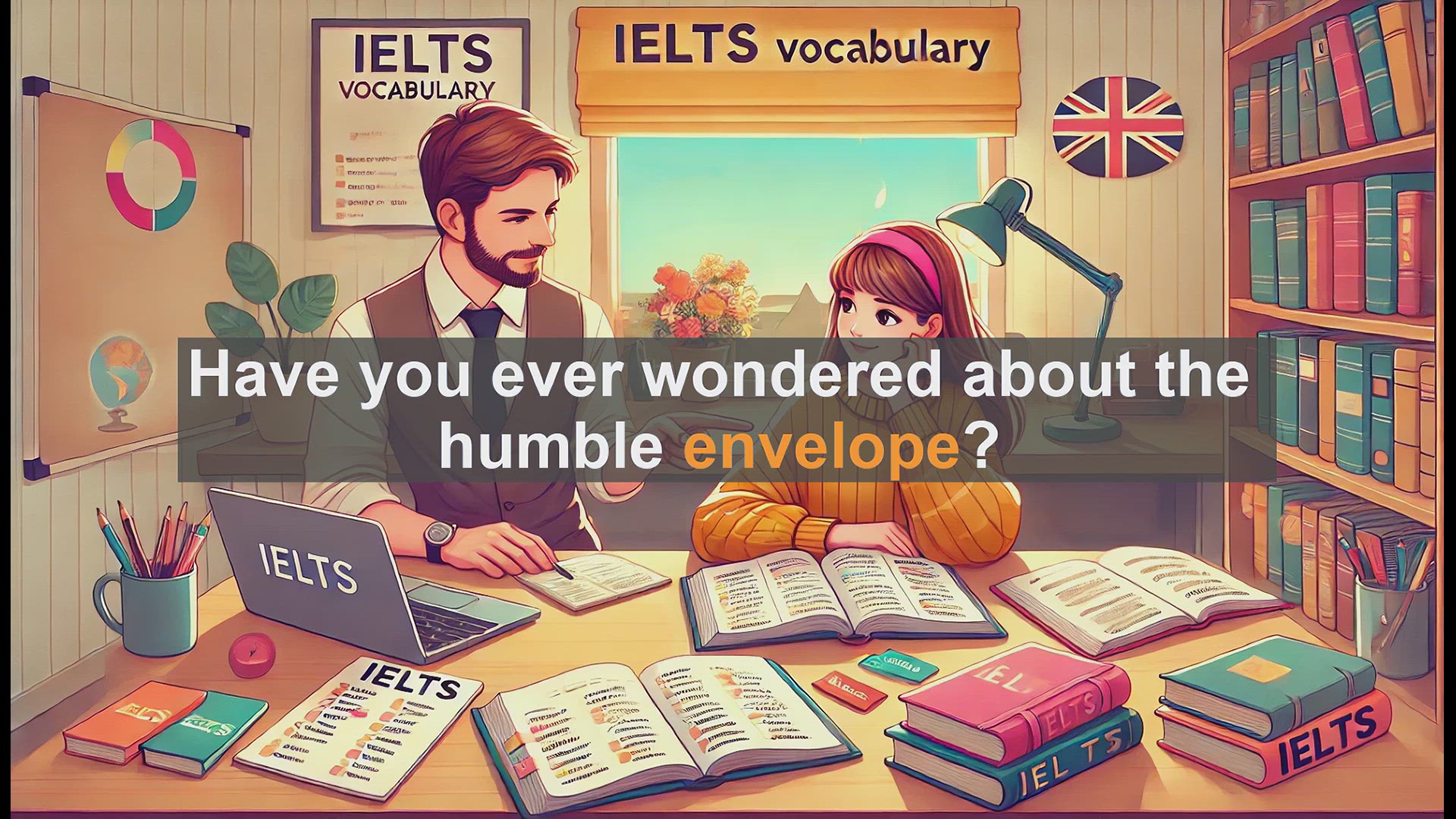 'Video thumbnail for 2500 Must Know IELTS 6.5 Vocabulary - Mastering 'Envelope' for IELTS: Definition, Usage, and Tips'