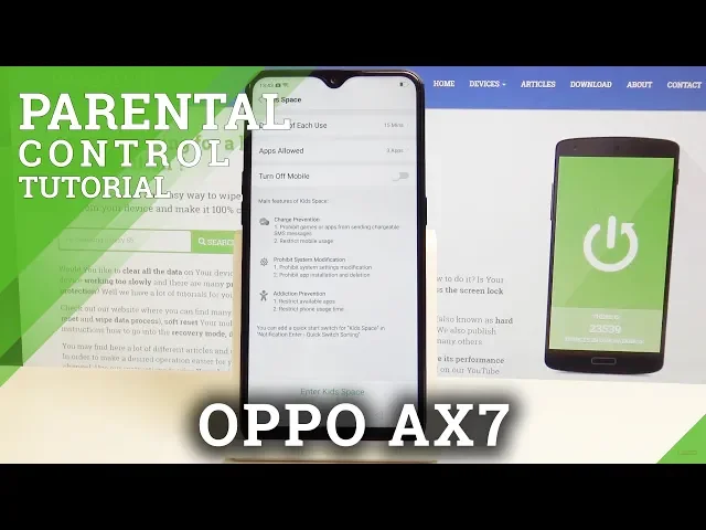 Video thumbnail for How to Enter Kids Mode in OPPO AX7- Parental Control Tutorial