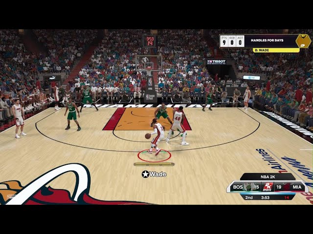 Video thumbnail for NBA 2K25 miami vs celtics