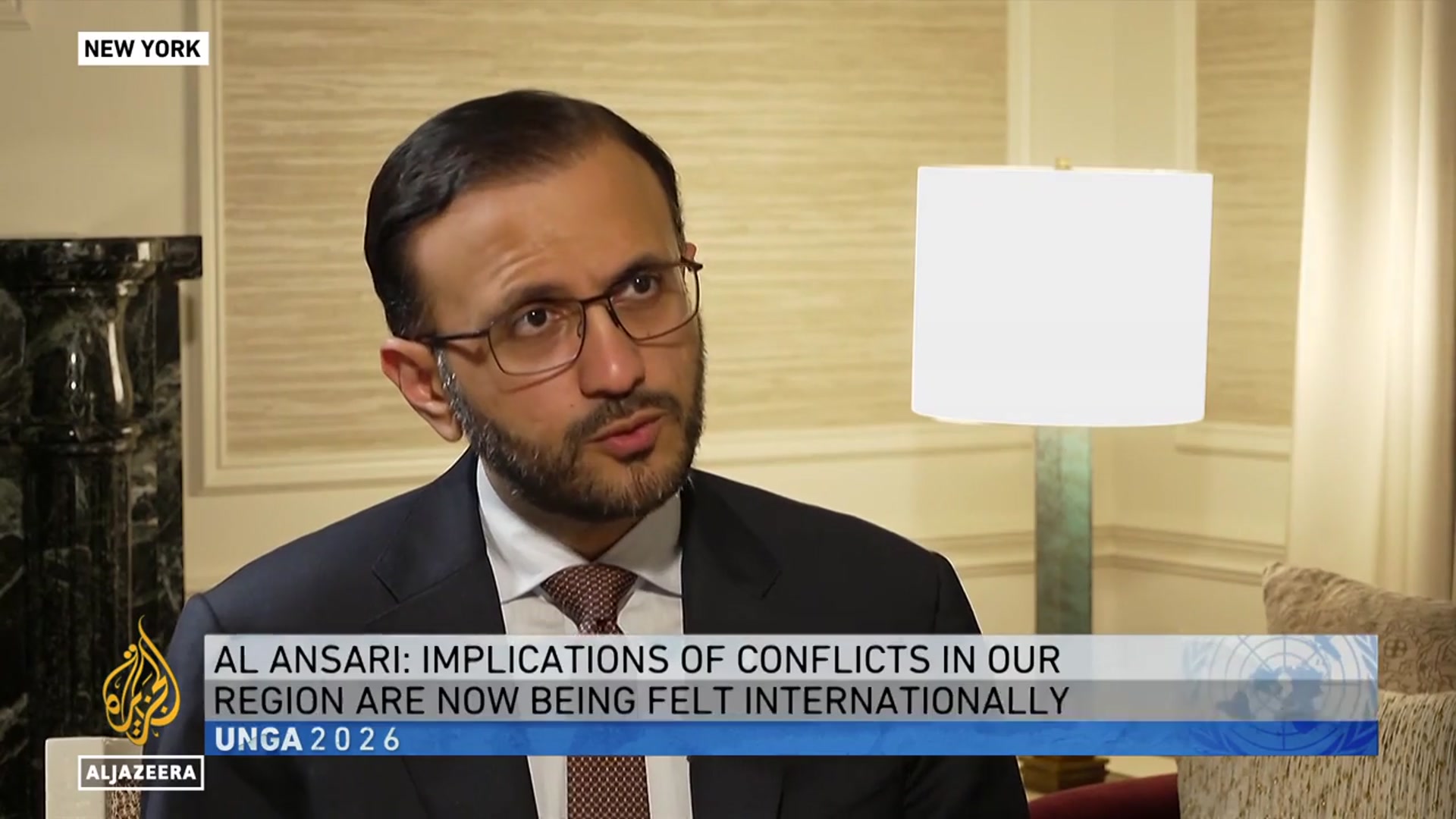 Video thumbnail for Qatari FM spokesperson Majed al-Ansari on Doha’s mediation efforts