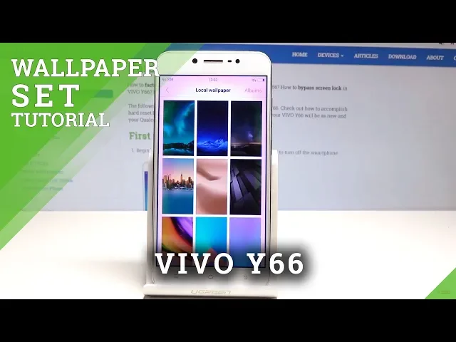 Video thumbnail for How to Change Wallpaper in VIVO Y66 - Update Lock Screen & Home Screen