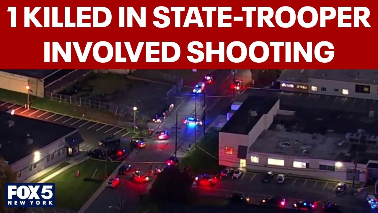 Video thumbnail for 1 killed in state trooper-involved shooting near Moonachie, NJ