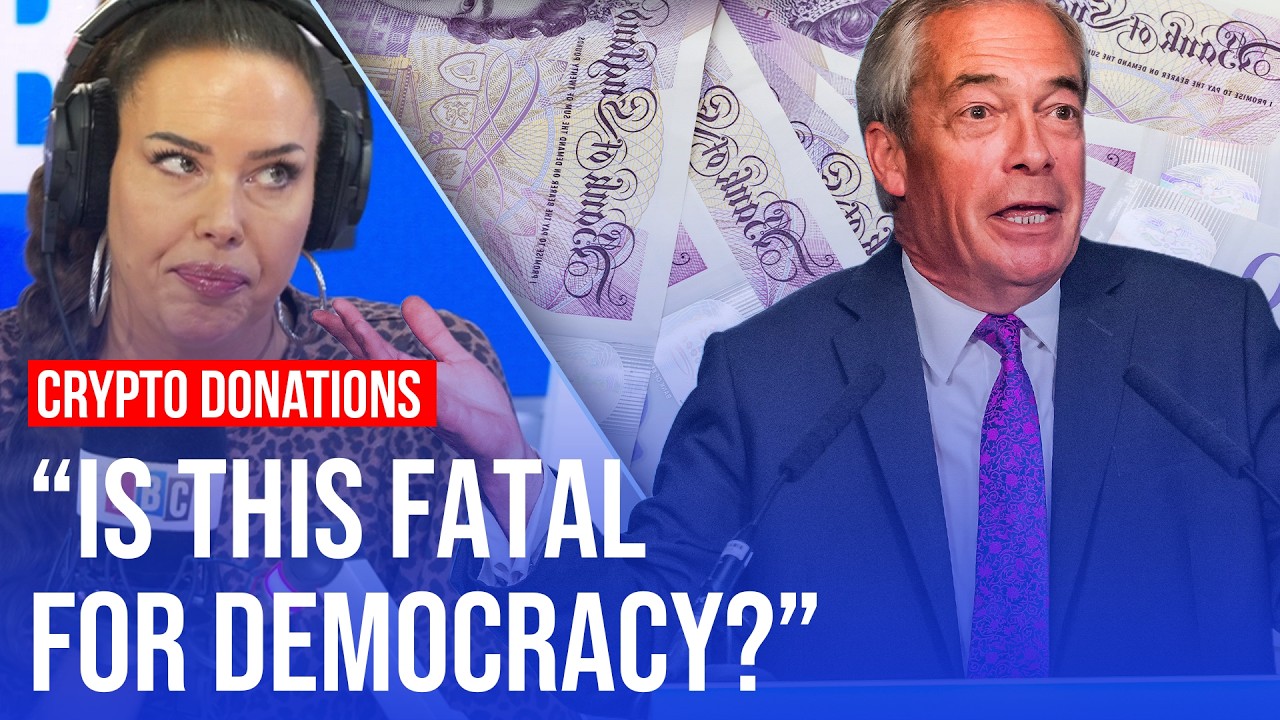 Video thumbnail for Reform handed £72m in 2 days - should there be a limit on political donations?