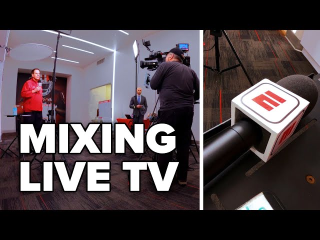 Video thumbnail for Live to Air: Audio for ESPN at the IU Football Complex (833 and Wisycom)
