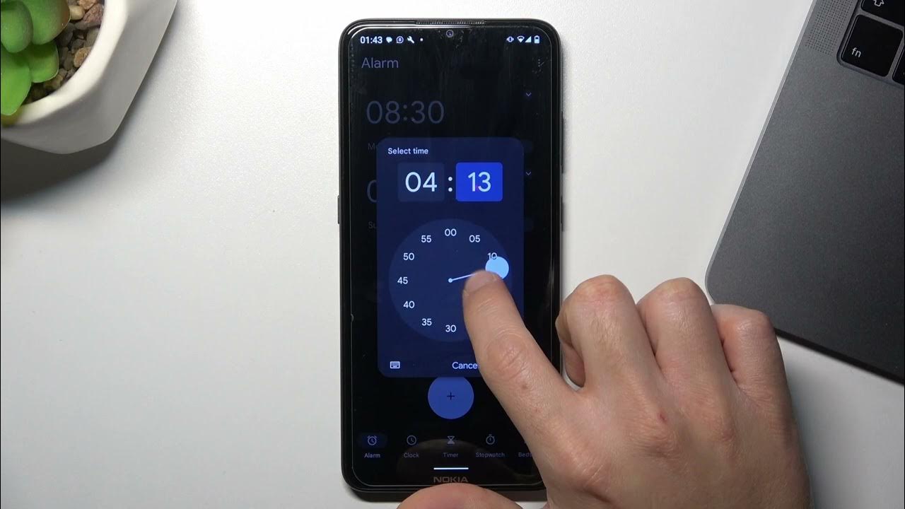 Video thumbnail for How to Set Alarm on Android // Using & Configuring an Alarm Clock