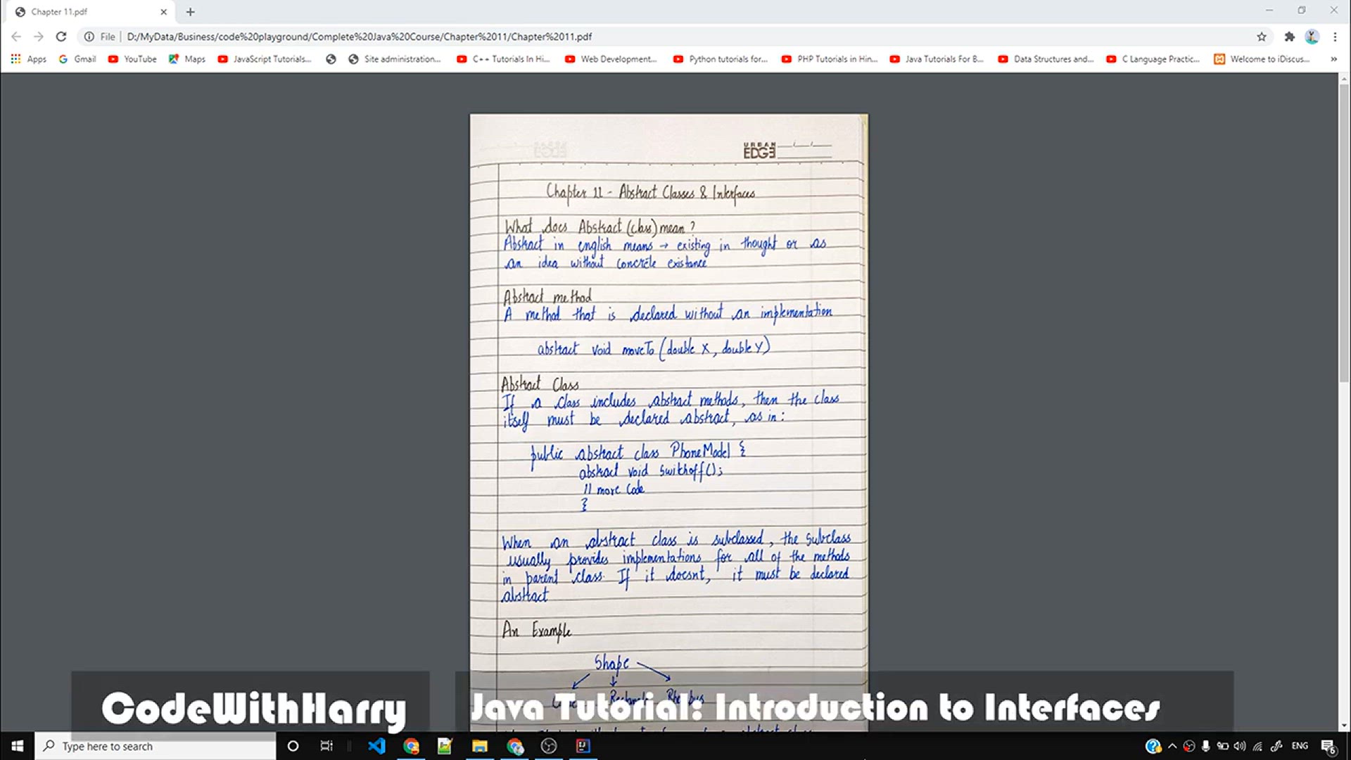 'Video thumbnail for Java Tutorial_ Introduction to Interfaces'