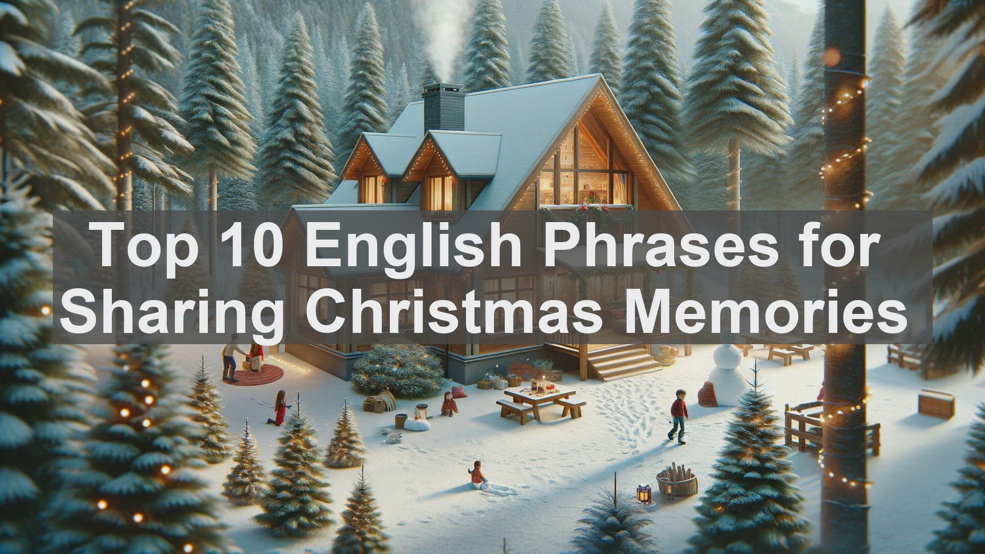 'Video thumbnail for Top 10 English Phrases for Sharing Christmas Memories'
