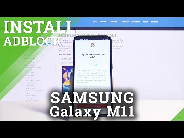 Video thumbnail for How to Block Ads with Opera Mini on SAMSUNG Galaxy M11 – Turn On Ads Blockade