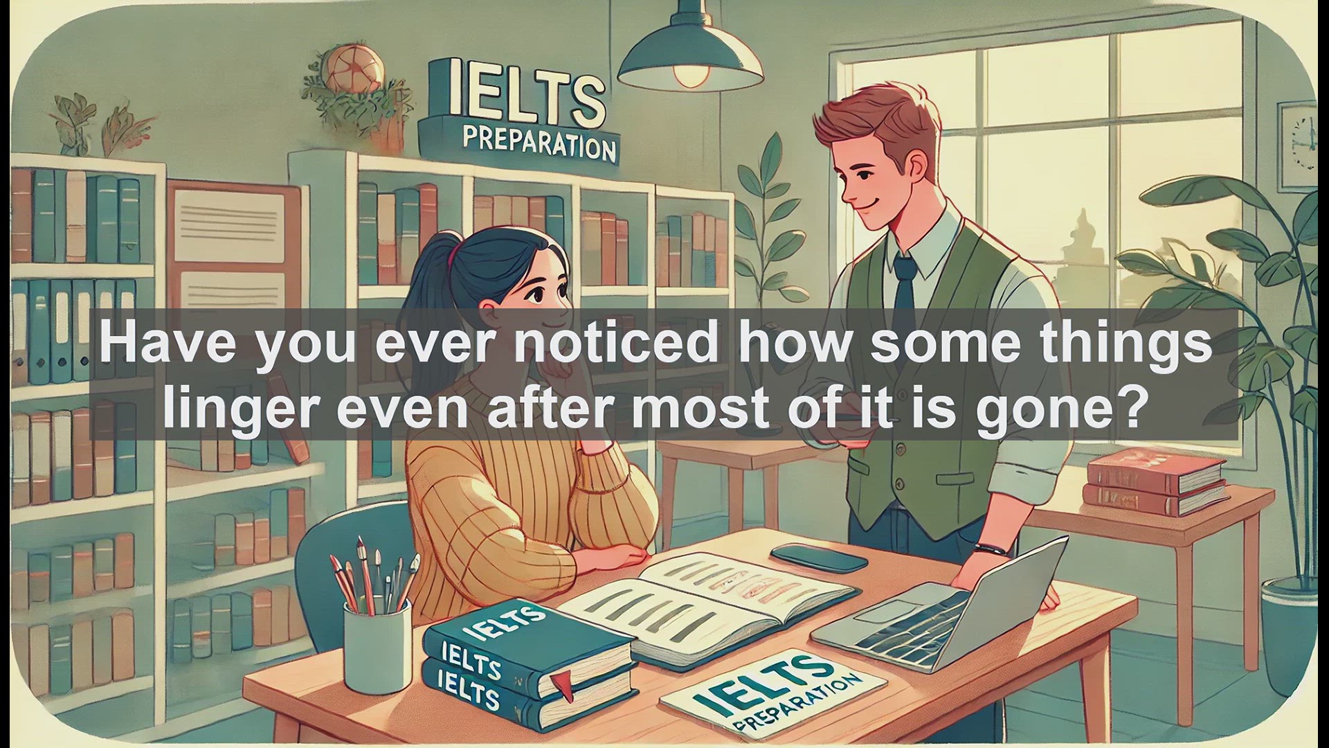 'Video thumbnail for 2500 Must Know IELTS 6.5 Vocabulary - Understanding 'Residual': A Key Word for IELTS Success'