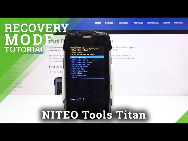 Video thumbnail for How to Enter Recovery Mode on Niteo Tools Titan – Use Recovery Mode