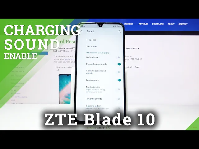 Video thumbnail for How to Enable Charging Sounds in ZTE Blade 10 – Turn On Charging Sounds and Vibrations