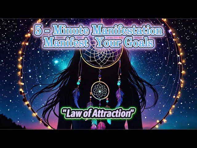 Video thumbnail for 5 Minute Manifestation Meditation (Powerful Visualization) - Manifest Your Dreams in Minutes!