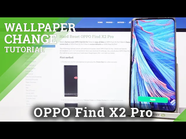 Video thumbnail for Oppo Find X2 Pro - Check All Default Wallpapers