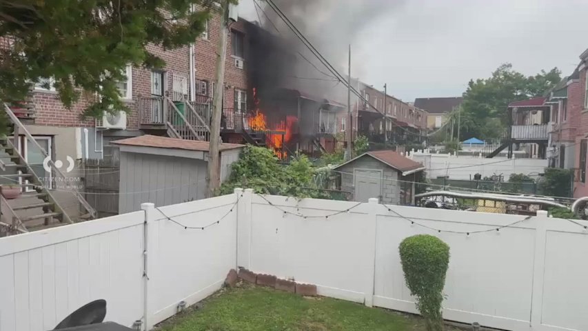 Video thumbnail for 2 hurt, including firefighter, after flames rip through basement in Wakefield