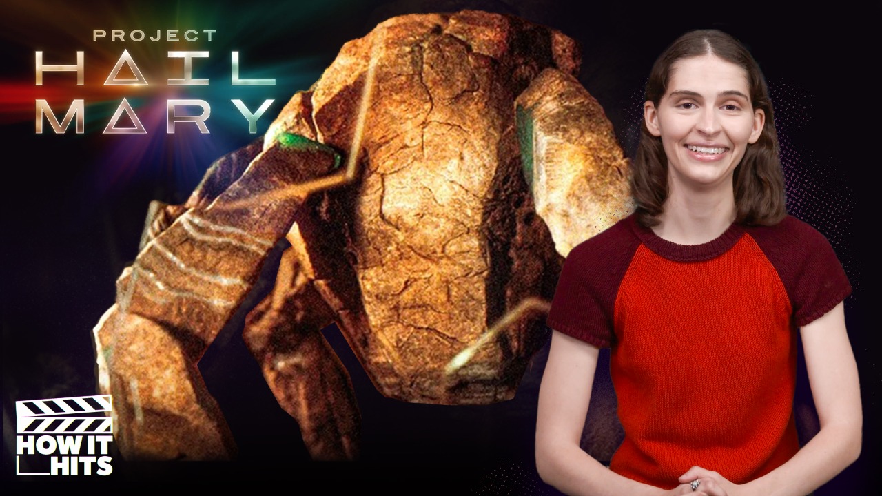 Video thumbnail for How Ryan Gosling's 'Project Hail Mary' made a rock spider lovable