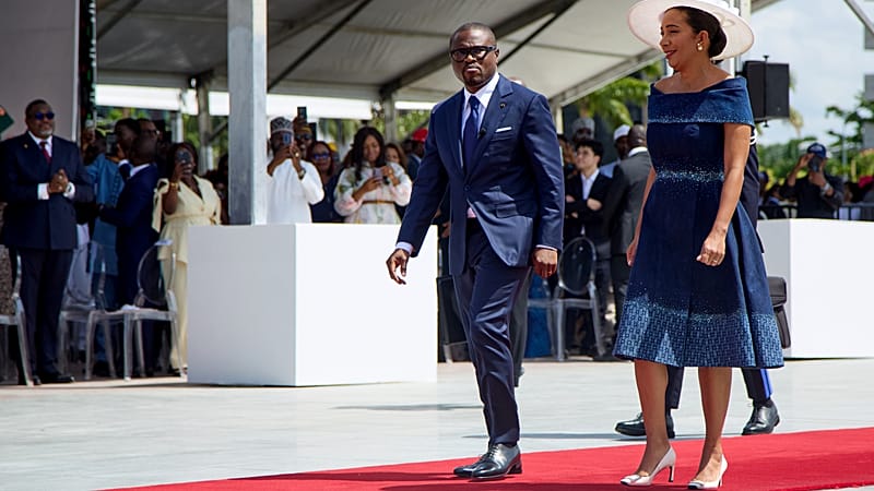 Video thumbnail for Former finance minister Romuald Wadagni sworn is as Benin's new president