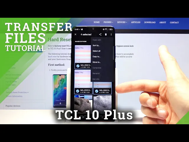 Video thumbnail for How to Transfer Files in TCL 10 PLUS – Relocate Data