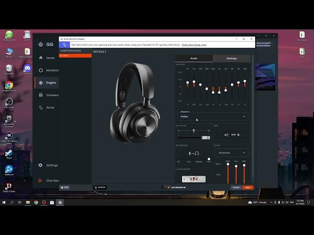 Video thumbnail for How To Change EQ Preset In Steelseries Arctis Nova Pro Wireless