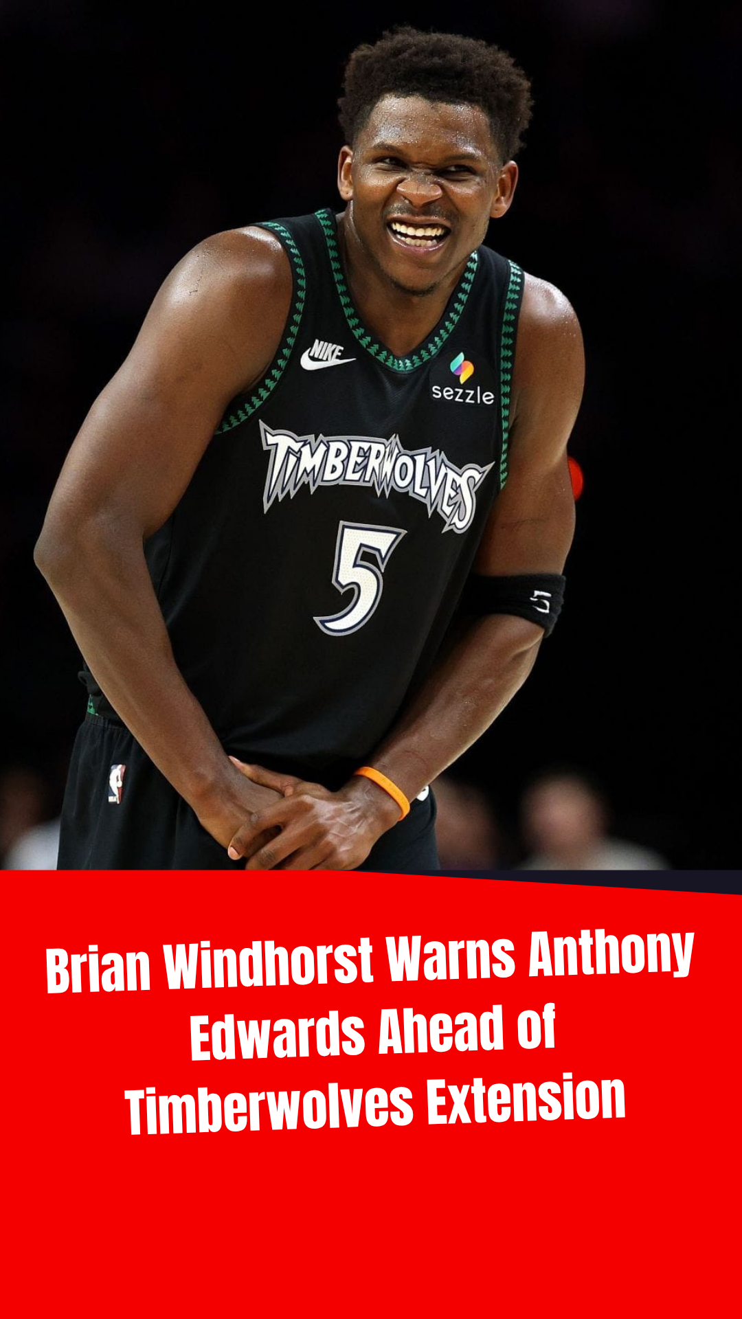 Video thumbnail for Brian Windhorst Warns Anthony Edwards Ahead of Timberwolves Extension