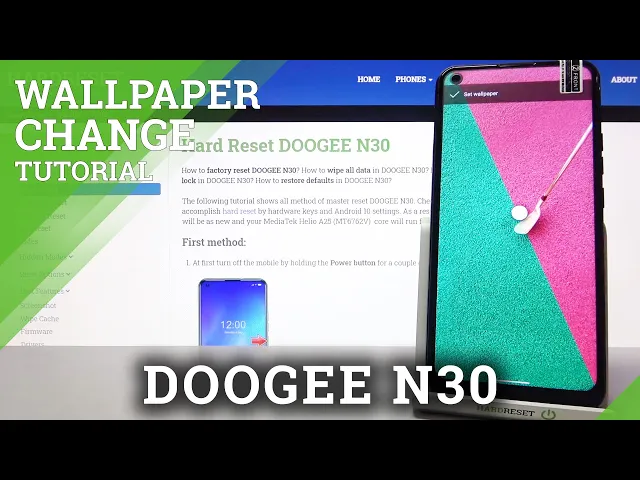 Video thumbnail for Check All Available Wallpapers in Doogee N30 - Wallpapers Presentation